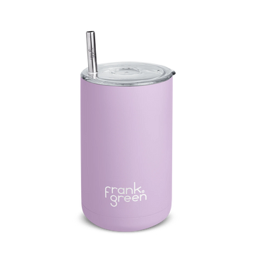 Frank Green - Iced Coffee Reusable Cup with Straw - Lilac Haze