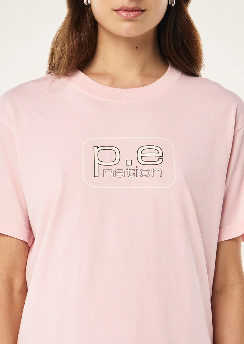 P.E Nation - Flux Tee - Chalk Pink