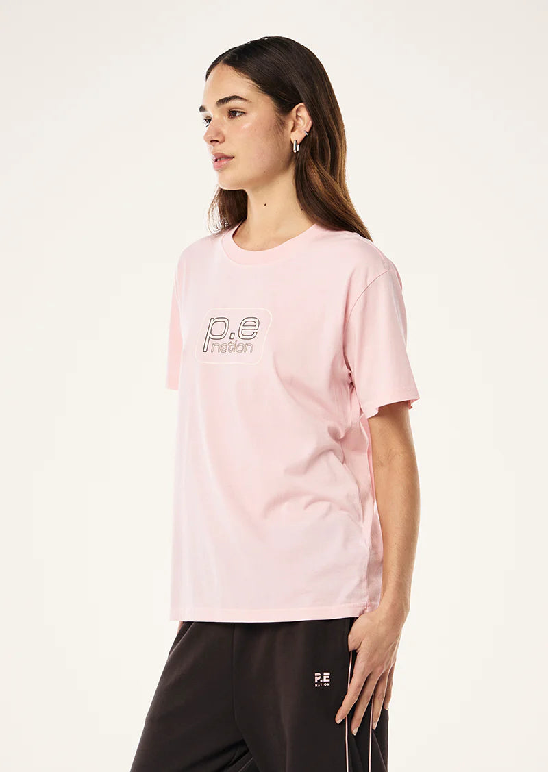 P.E Nation - Flux Tee - Chalk Pink