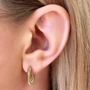Ever Jewellery - Rhythm Hoop Earrings