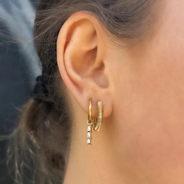 Ever Jewellery - Rhythm Hoop Earrings