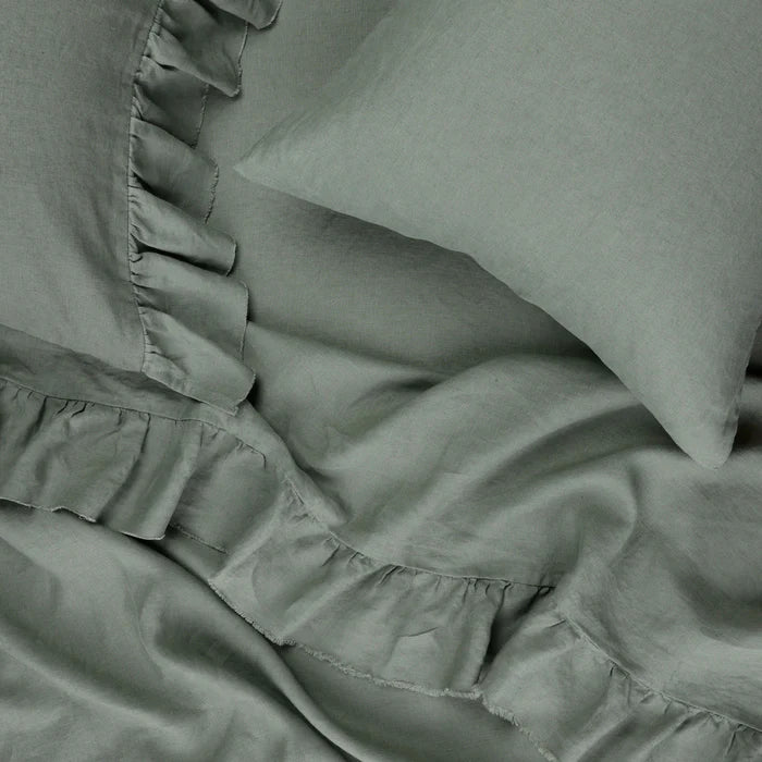 Society Of Wanderers - Artichoke Fitted Sheet - Queen