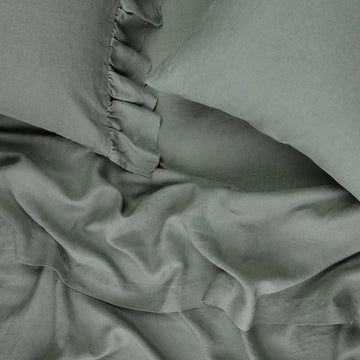 Society Of Wanderers - Artichoke Flat Sheet - Queen