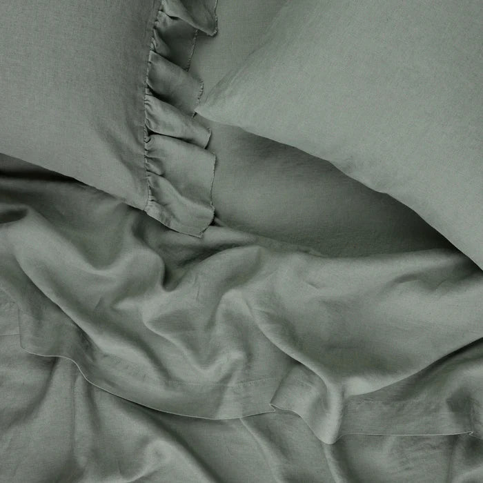Society Of Wanderers - Artichoke Flat Sheet - Queen