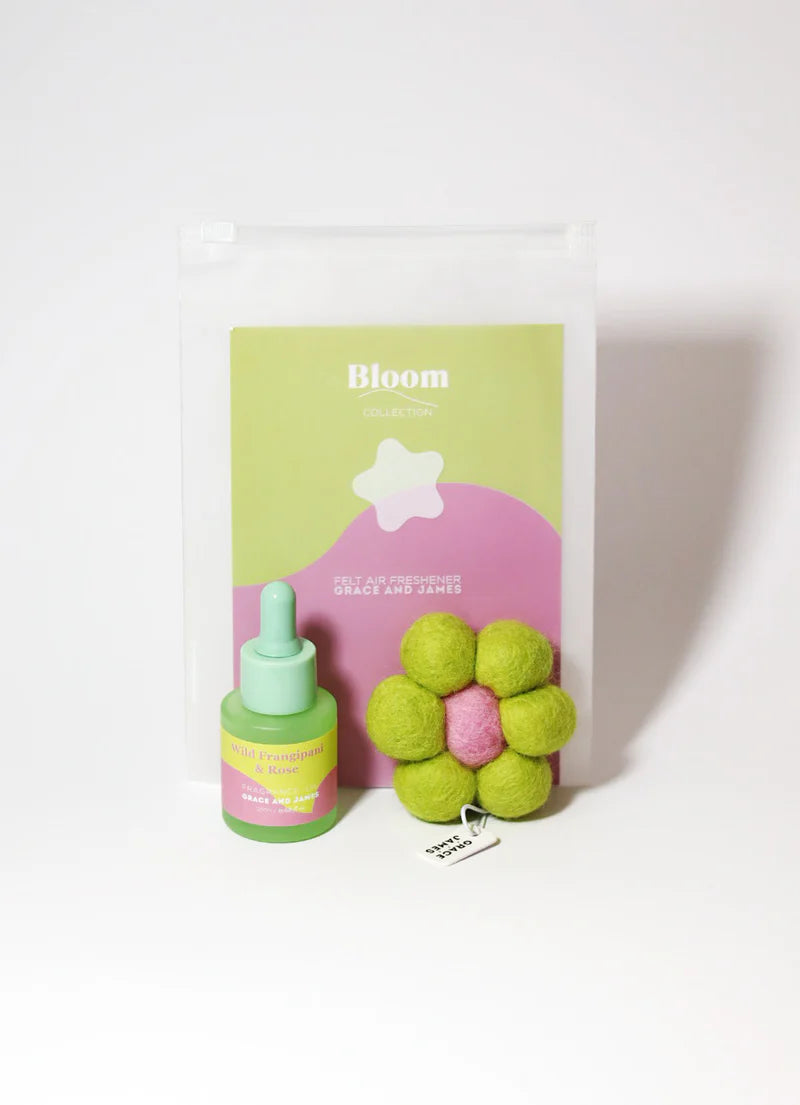 Grace & James - Wild Frangipani & Rose Air Freshener