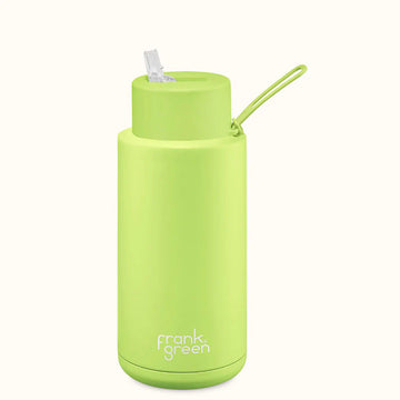 Frank Green - 34oz Reusable Bottle with Straw Lid - Pistachio Green