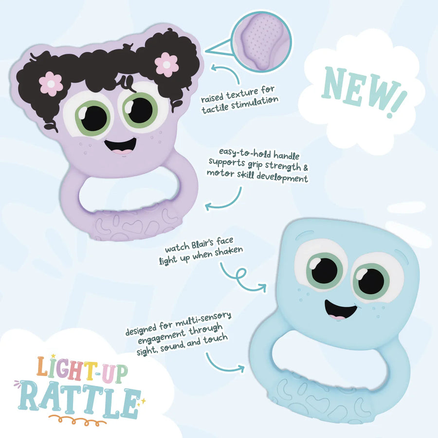 Jellystone Designs - Glo Pals Light-Up Rattle Lumi