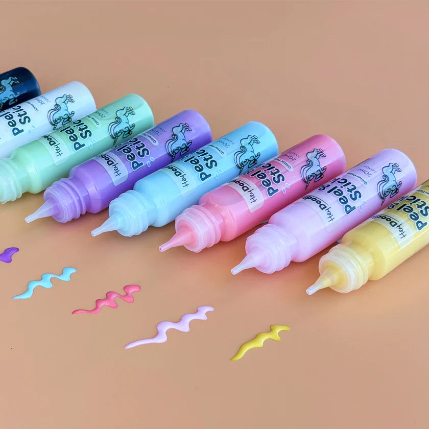 Hey Doodle - Peel & Stick Glitter Paint