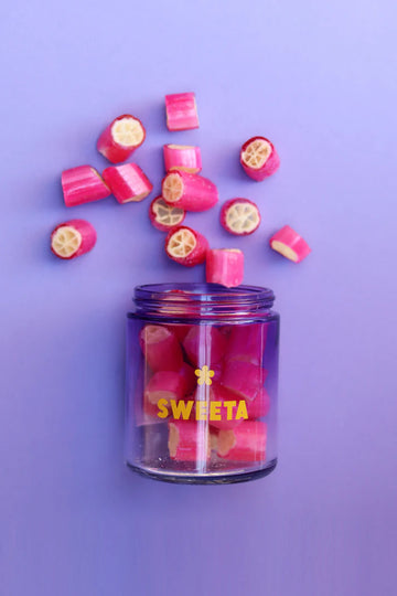 Sweeta - Boiled Sweets - Pink Grapefruit Rock - 180g