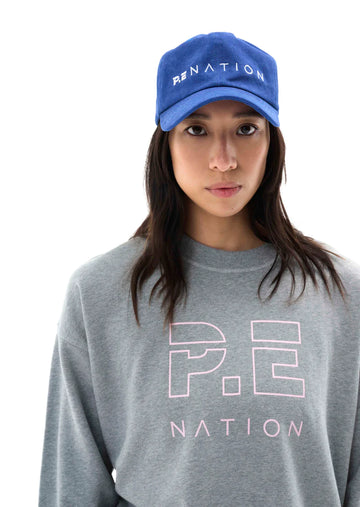 P.E Nation - HEADS UP SWEAT IN GREY MARLE
