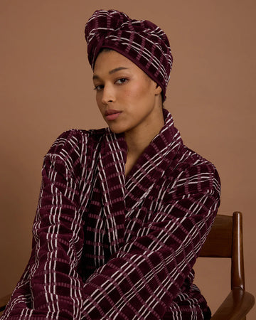 Hommey - Hair Wrap - Blackberry