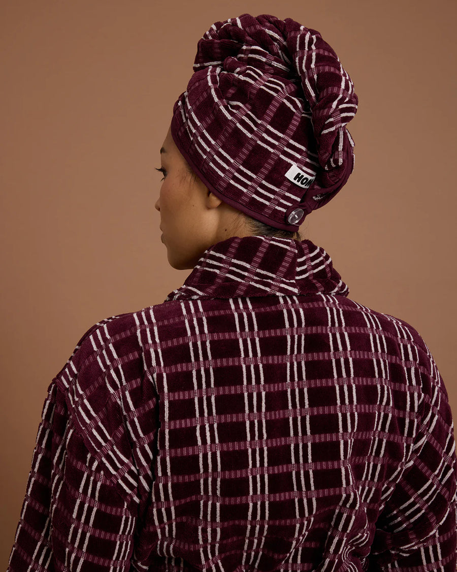 Hommey - Hair Wrap - Blackberry