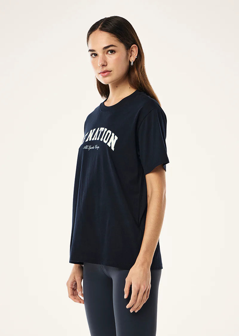 P.E Nation - HERITAGE TEE IN DARK SAPPHIRE