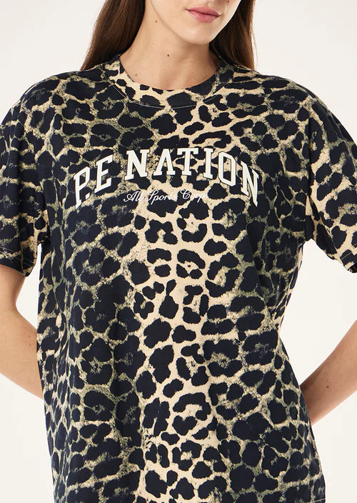 P.E Nation - Heritage Tee - Leopard