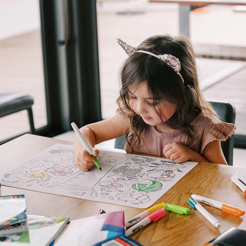 Hey Doodle - Breakfast Blend Classic Colouring & Doodle Mat