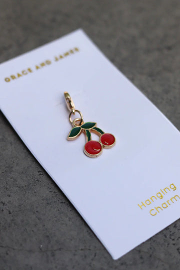 Grace & James - Hanging Charm - Cherries