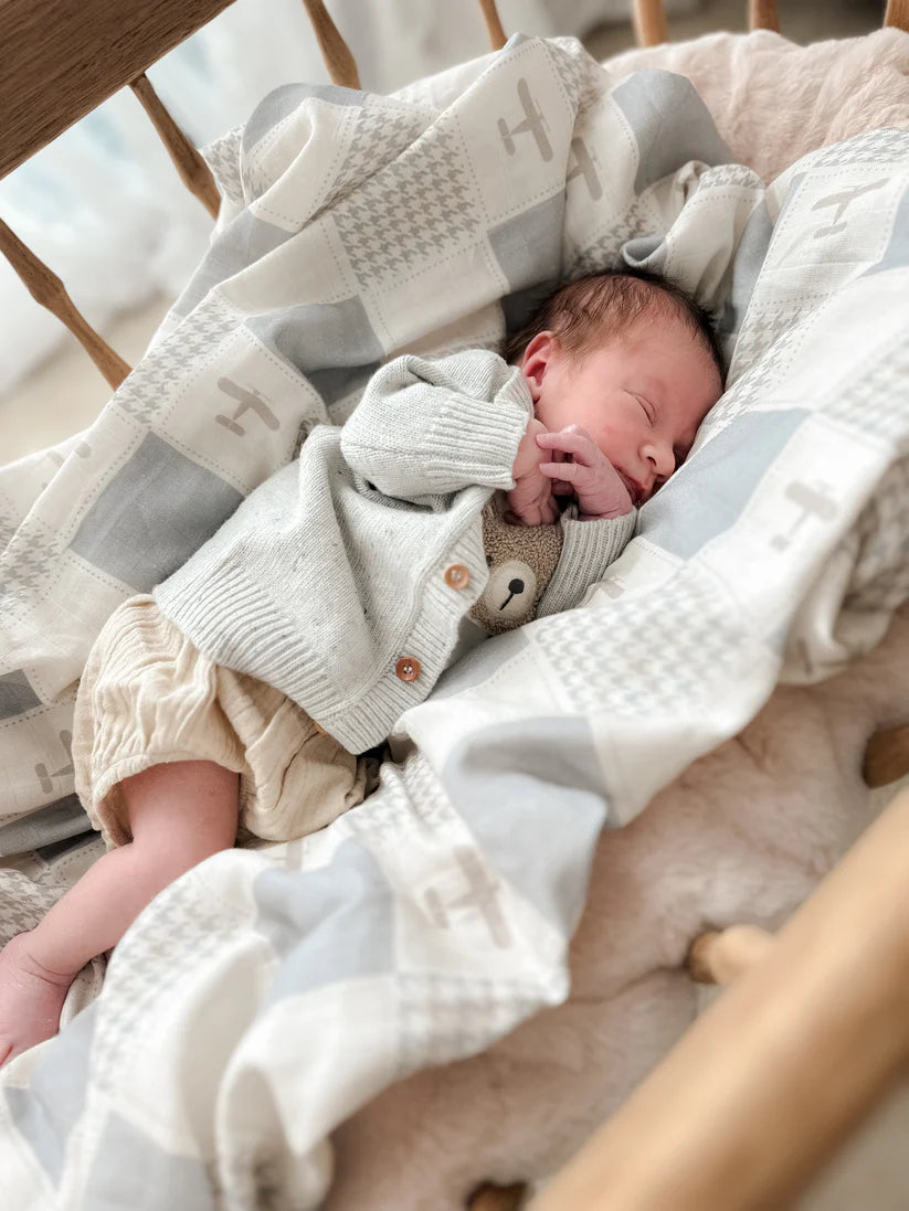 Pop Ya Tot - Wright Flyer Swaddle