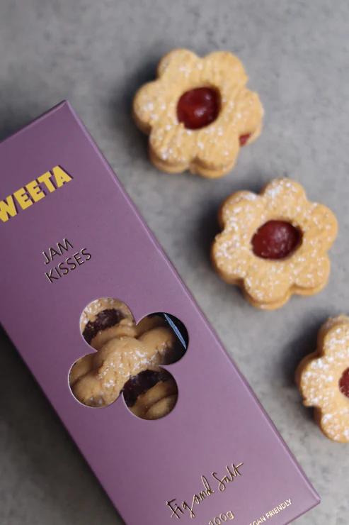 Sweeta - Jam Kisses - 100g