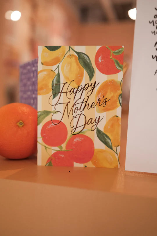Honest Paper - 'Happy Mother's Day' Citrus Greeting Card