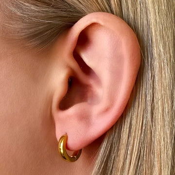 Ever Jewellery - Trackside Huggie Earrings