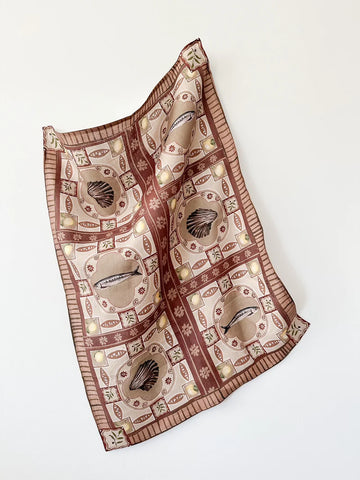 Whitney Spicer Art - CARDIUM TEA TOWEL