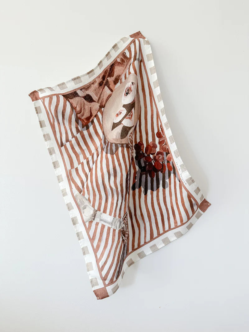 Whitney Spicer Art - THE WEEKEND TEA TOWEL