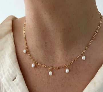 Pop Design - Pearl Drop Necklace