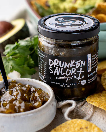 Drunken Sailor - Jalapeno & Tequila Relish - 260g