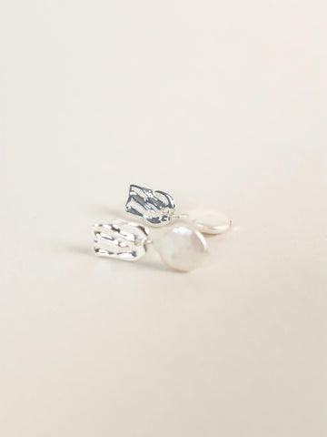 Angels Whisper - Messina Pearl Sterling Silver Earring