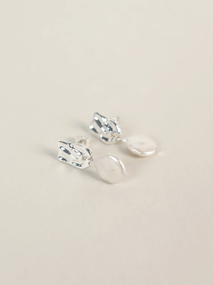 Angels Whisper - Messina Pearl Sterling Silver Earring