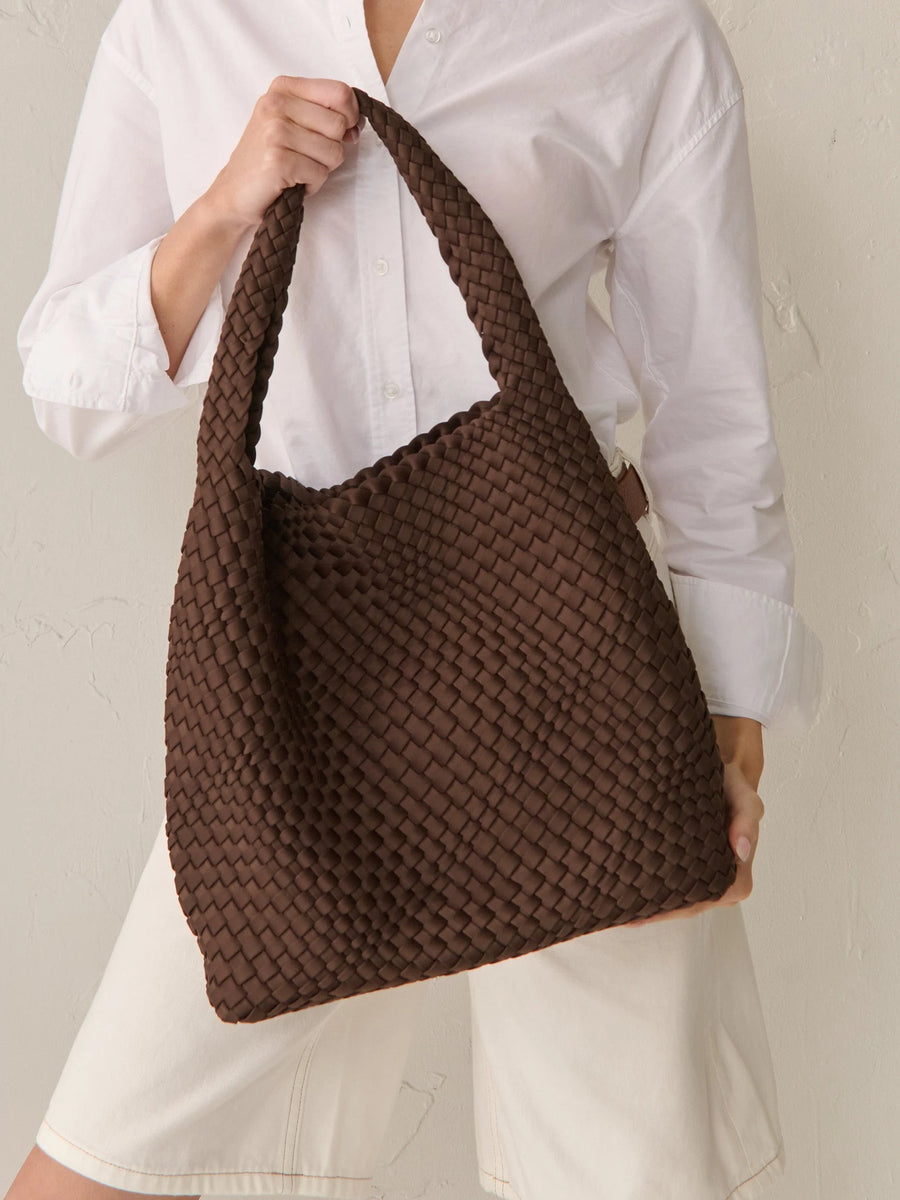Angels Whisper - Layla Woven Tote bag - Brown