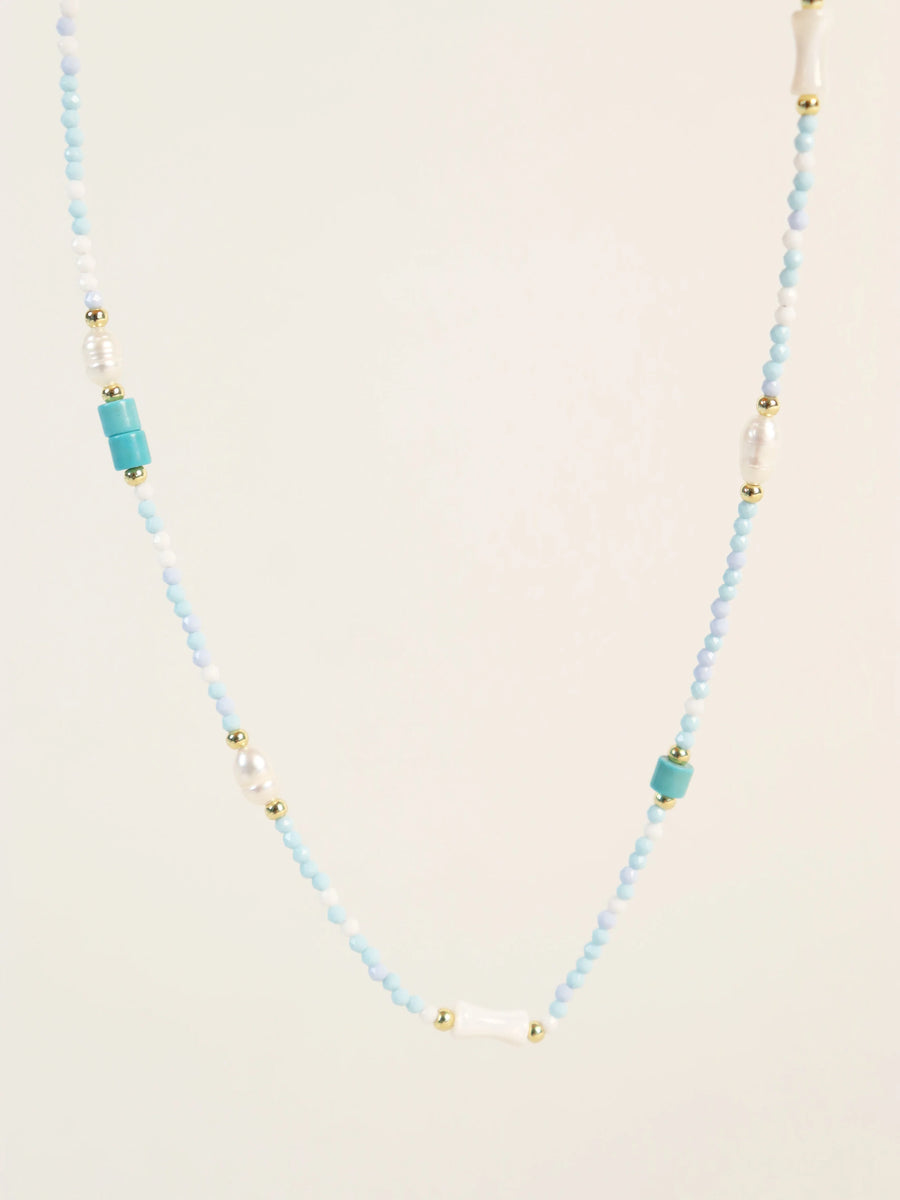 Angels Whisper - Calypso Pearl Beaded Necklace