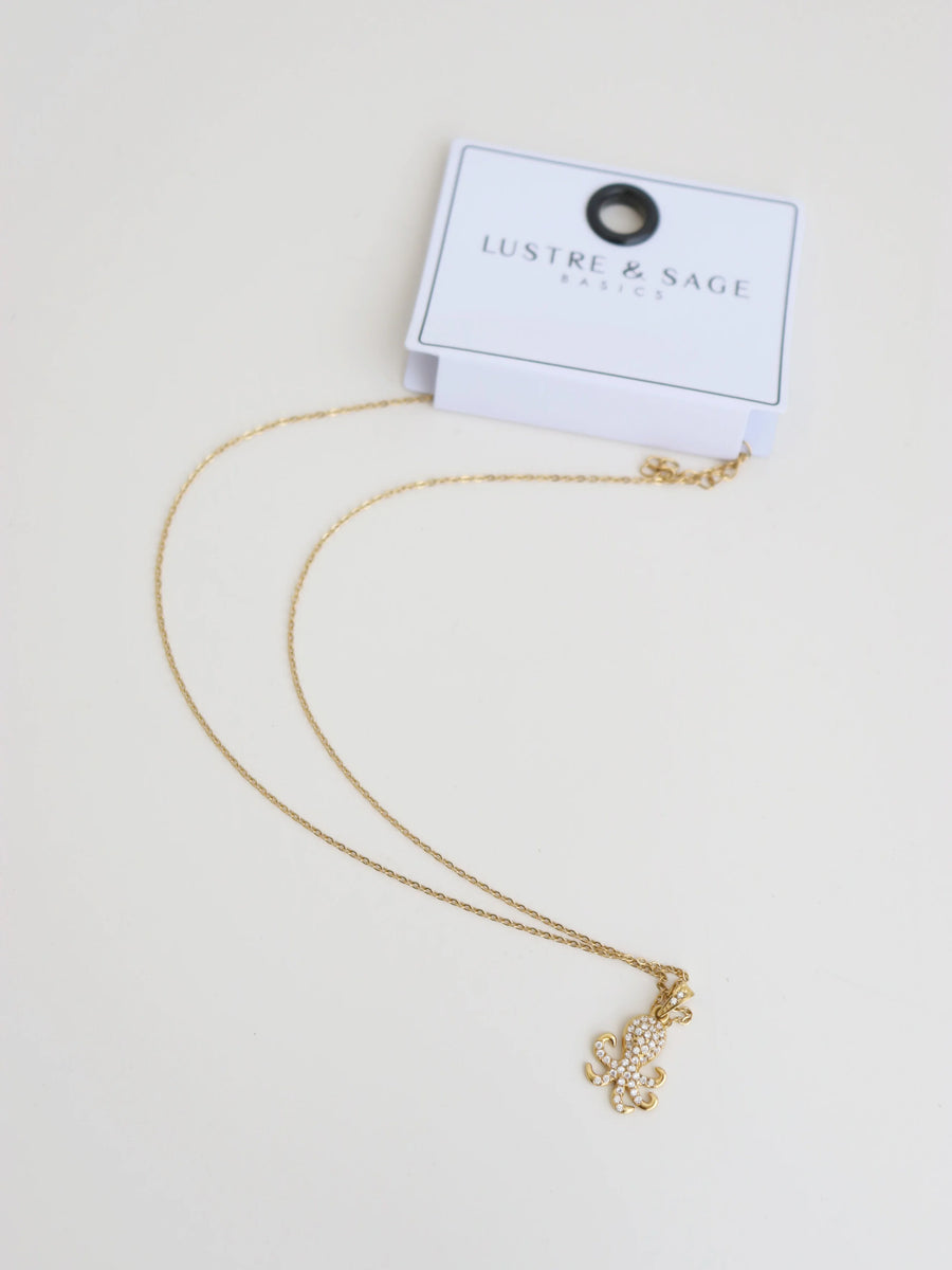 Angels Whisper - Oceana 18k Gold Plated Necklace