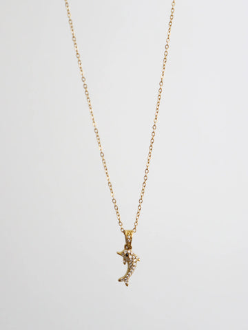 Angels Whisper - Delphine 18k Gold Plated Necklace