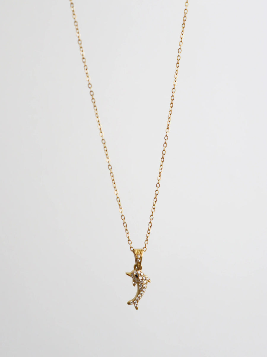 Angels Whisper - Delphine 18k Gold Plated Necklace