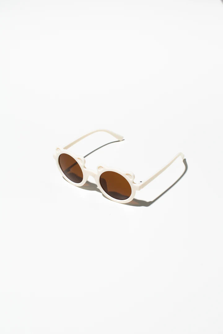 Little Drop - Kids Bear Shades (Bone White)