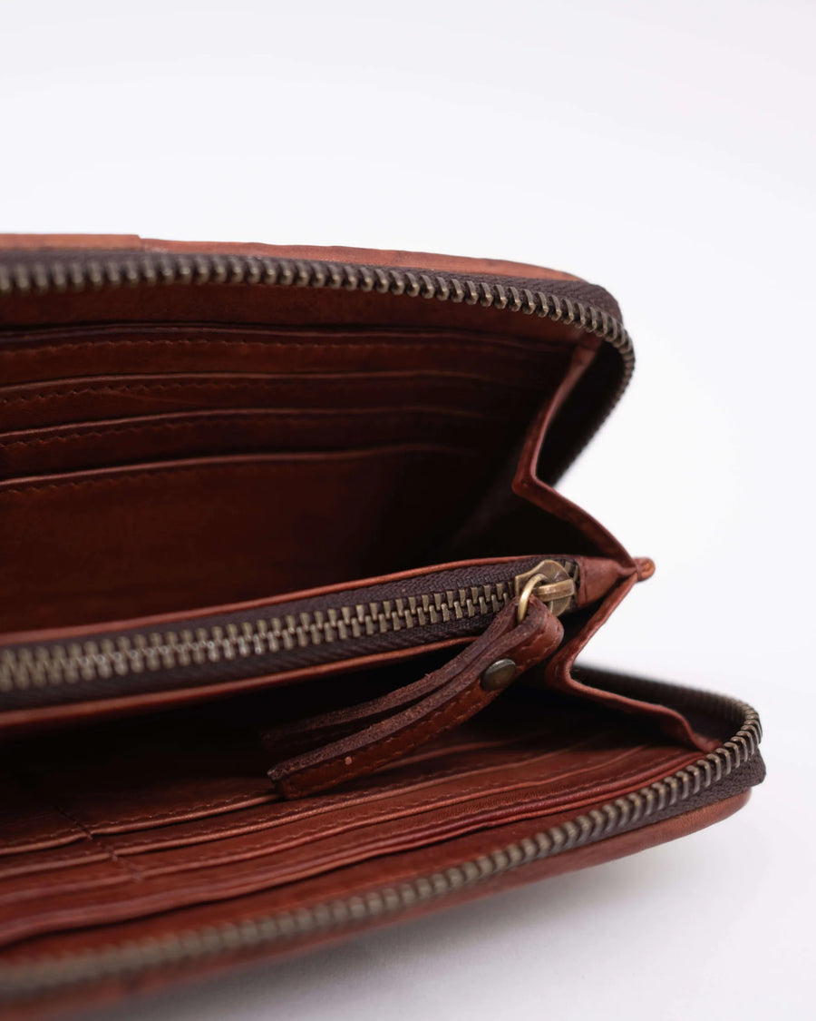 Juju & Co - Large Basque Wallet Amber