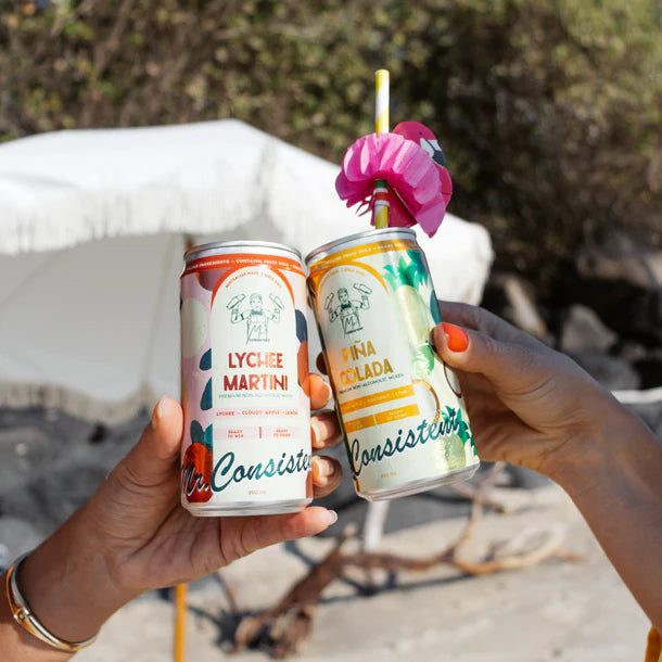 Mr Consistent - LOCAL PICK UP ONLY - PINA COLADA COCKTAIL CANS 4 Pack