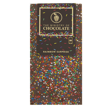 The Ministry Of Chocolate - Milk Rainbow Surprise - 100g