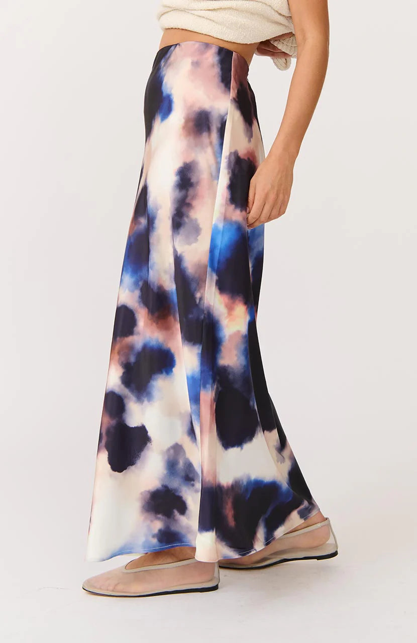 Cartel & Willow - Millie Slip Skirt - Ink Dye