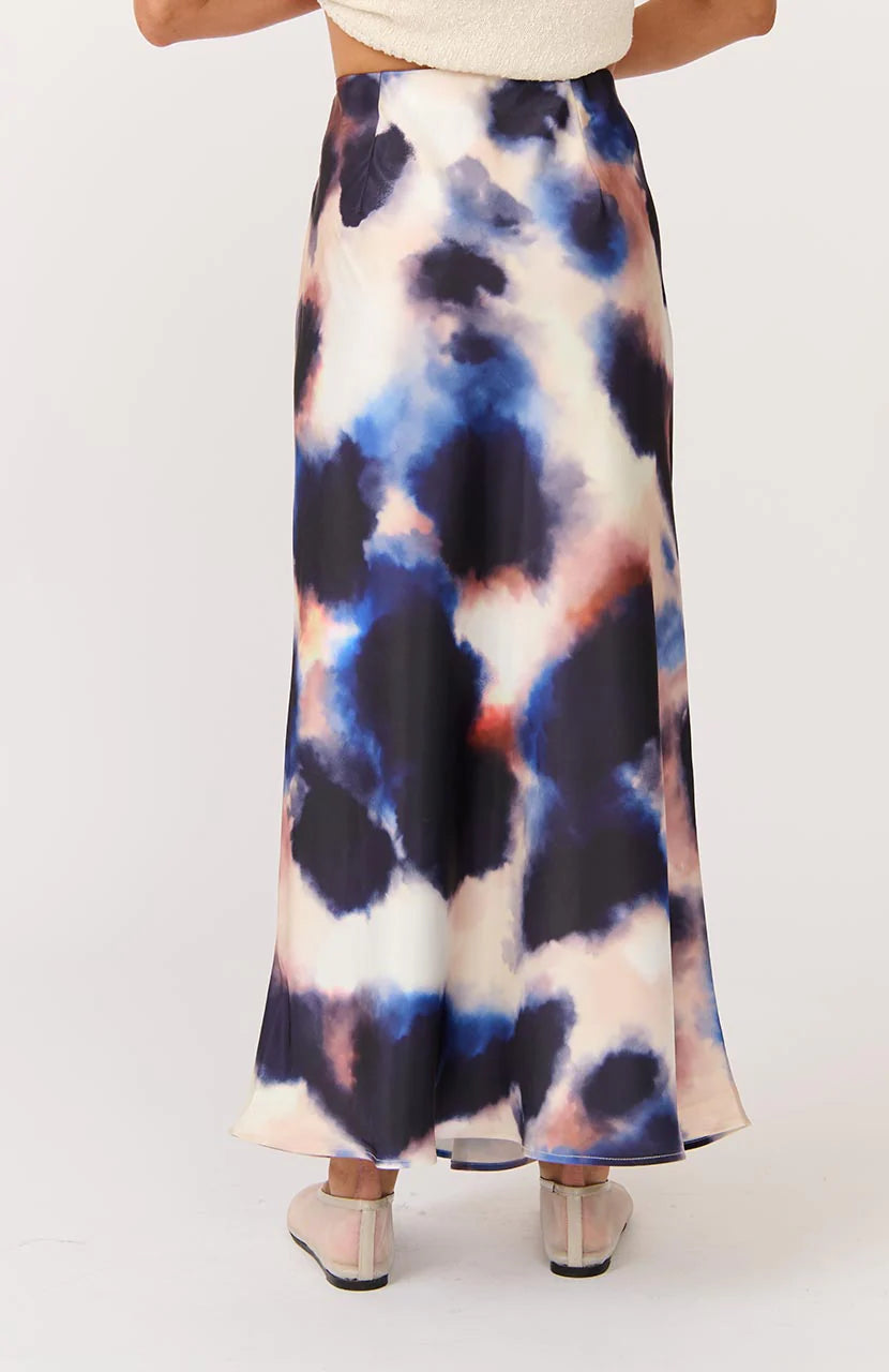Cartel & Willow - Millie Slip Skirt - Ink Dye