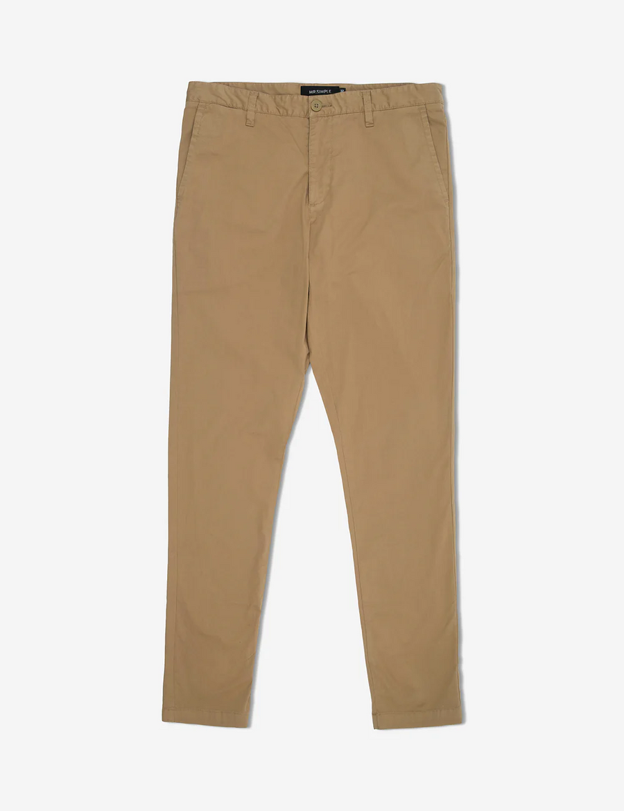 Mr Simple - Maxwell Slim Chino - Khaki