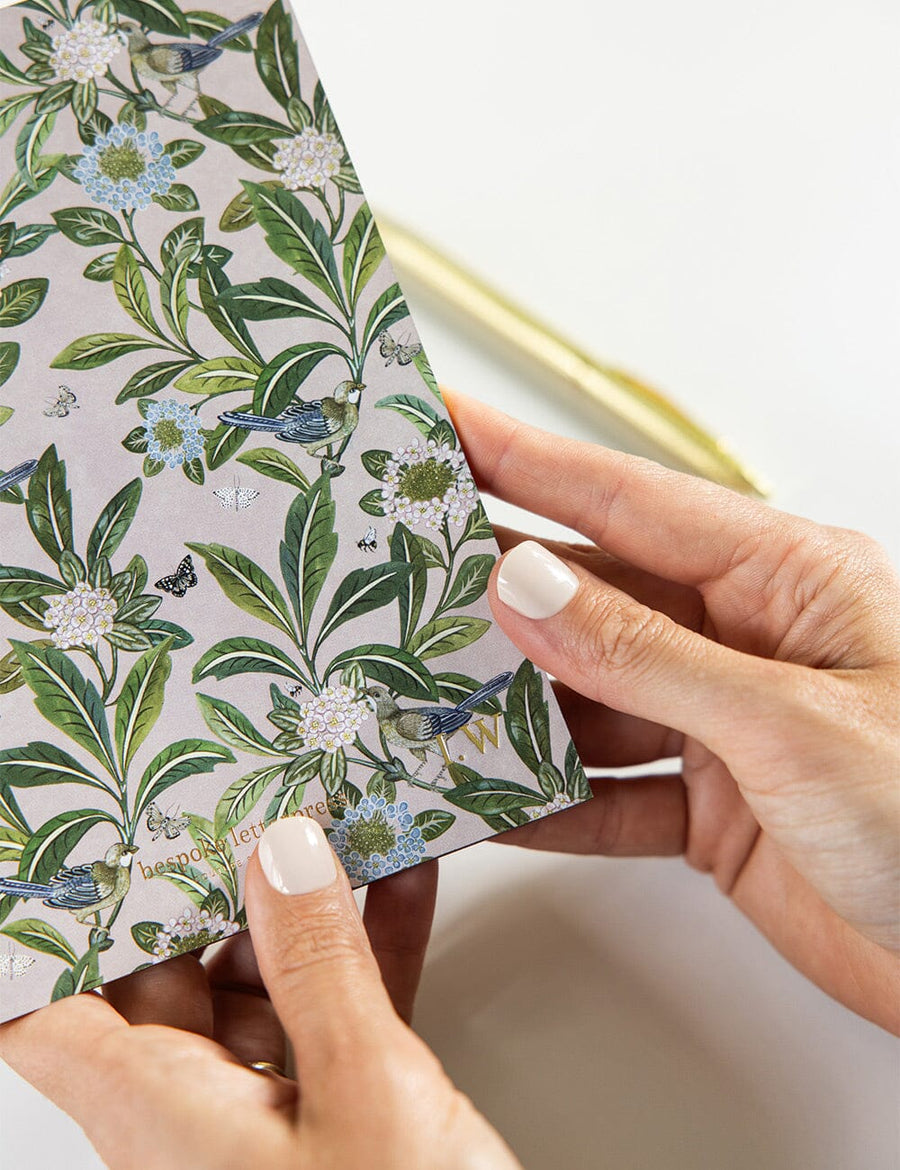 Bespoke Letterpress - Pocket Notebook - Summer Garden (Lined)