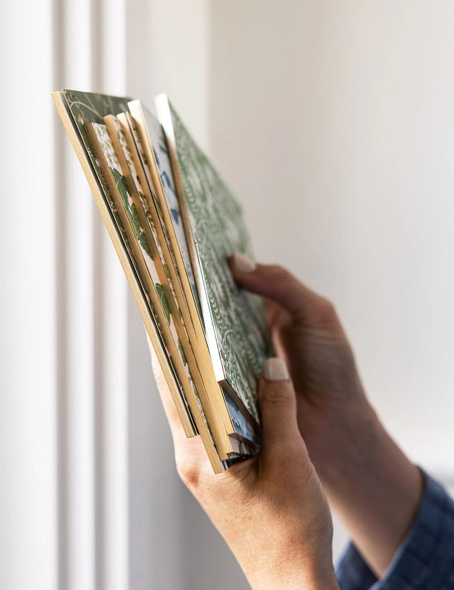 Bespoke Letterpress - Pocket Notebook - Summer Garden (Lined)