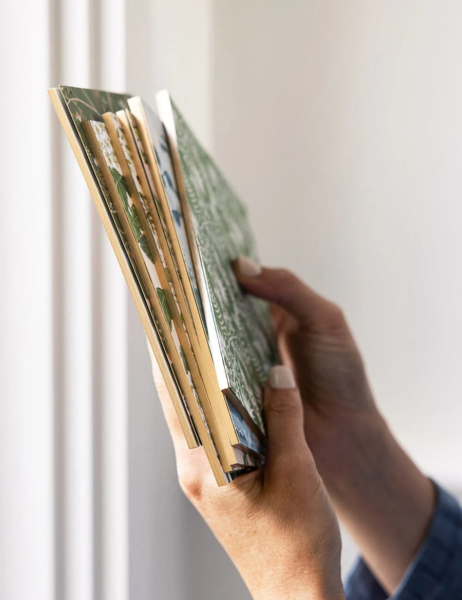 Bespoke Letterpress - Pocket Notebook - Hydrangea (Lined)