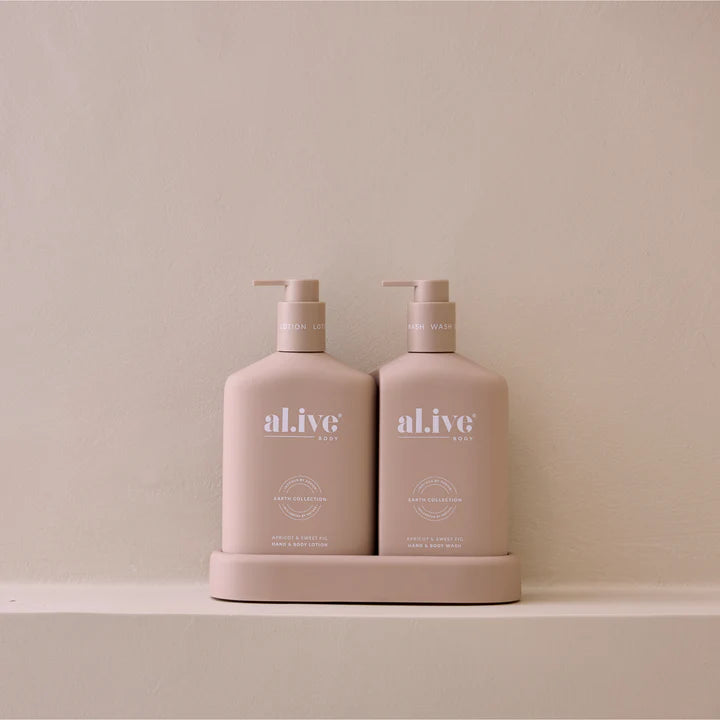 Al.ive Body - Wash & Lotion Duo - Apricot & Sweet Fig