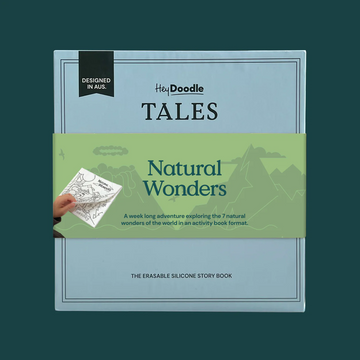 HeyDoodle - Natural Wonders Tales - Reusable Colouring Book