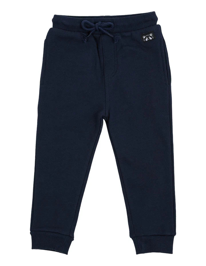 Animal Crackers - Contrast Raffi Pant - Navy