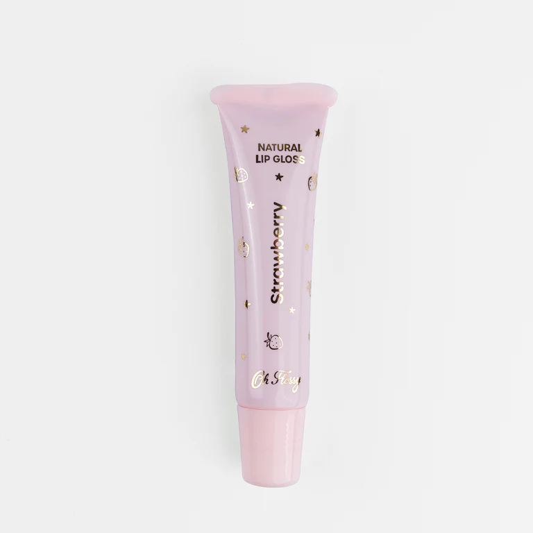 Oh Flossy - Individual Natural Lip Gloss - Strawberry