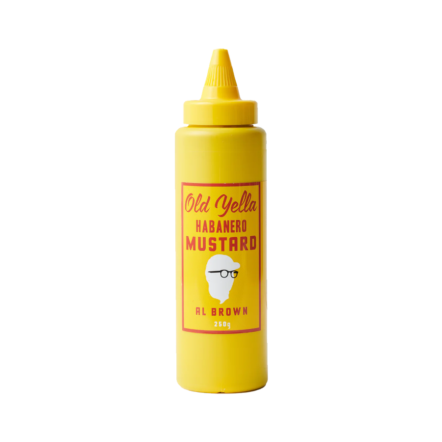 Al Brown - Old Yella Habanero Mustard 250mL